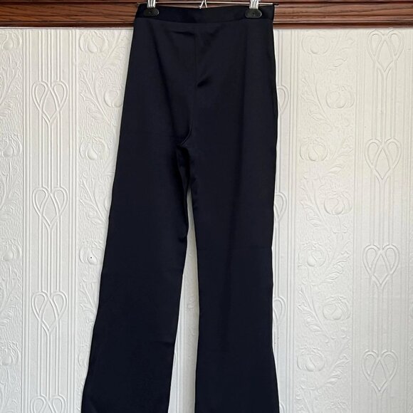 90's BCBG navy Asymmetrical top and pants - size 6 - Small - Picture 5 of 5